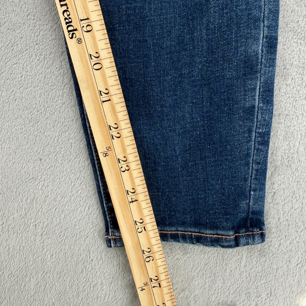 American Eagle Next Level Stretch Distressed Jeggings Skinny Jeans Sz 10 Short - Picture 14 of 16